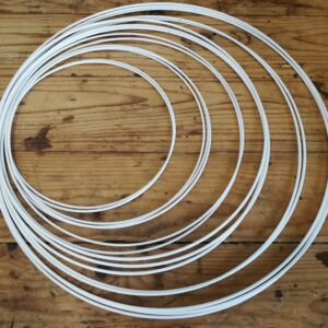 Riputatav rõngas valge D50/D45/D40/D35/D30/D25 "Viffin II"