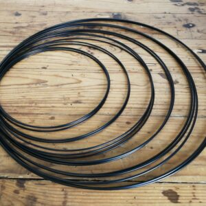 Riputatav rõngas must D50/D45/D40/D35/D30/D25 "Viffin III"