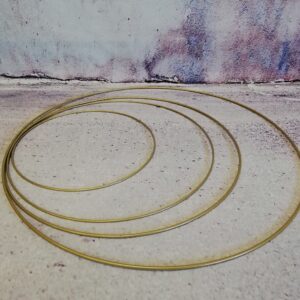 Riputatav rõngas kuldne D50/D40/D35/D25 "Viffin I"