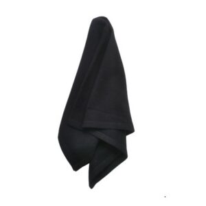 Servjett linane/puuvill  "Black"