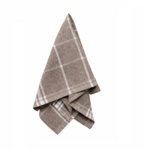 Servjett puuvill ruut "Beige II"