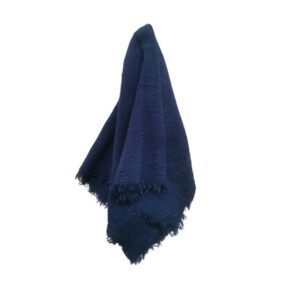 Servjett puuvill/marli "Prussian blue"