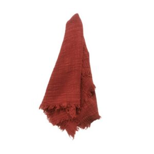 Servjett puuvill/marli "Terracotta"