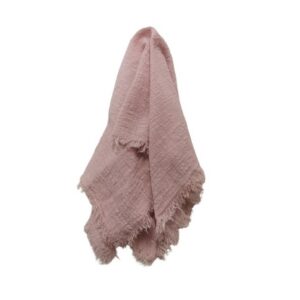 Servjett puuvill/marli "Pale pink"