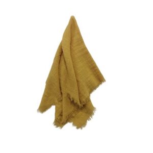 Servjett puuvill/marli "Mustard"