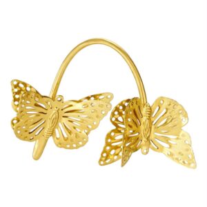 Servjetirõngas kuldne "Liblikas"