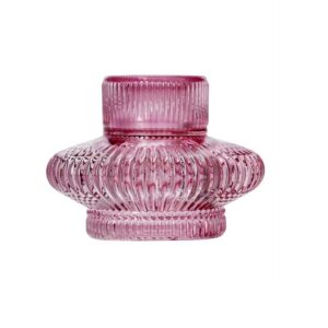 *Küünlajalg/ teeküünla alus roosa H6 "Sivvem"